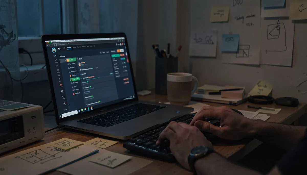 Remote software engineering interview setup showing real-world coding assessment in progress, reflecting modern AI-era tech hiring practices.