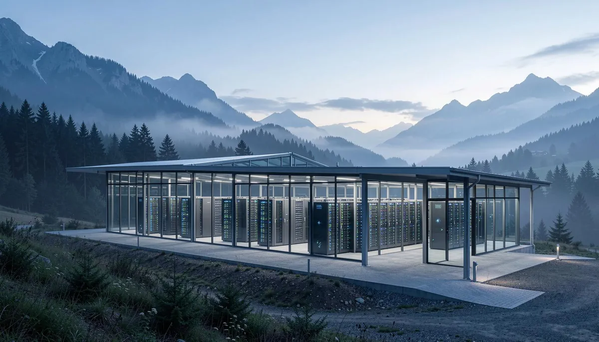 Remote data center in Europe symbolizing digital sovereignty and secure infrastructure for tech careers in sovereign cloud development.